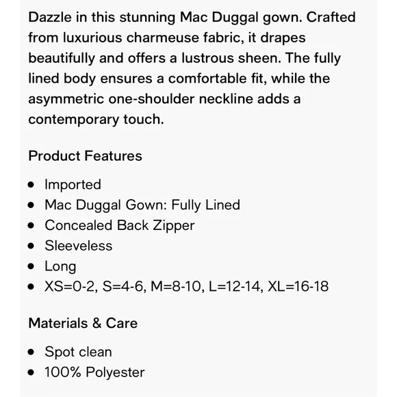 Mac Duggal Sage Green One-Shoulder Evening Dress - Picture 6 of 9